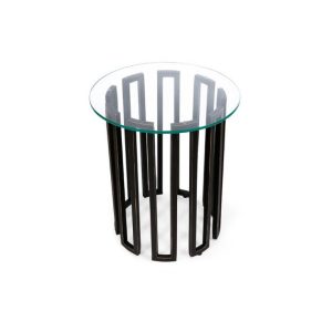Ivy Side Table, Glass Top