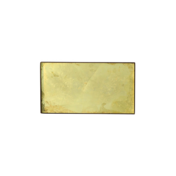Gold Leaf Rectangular Tray, Mini Medium