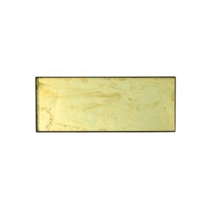 Gold Leaf Rectangular Tray, Mini Large