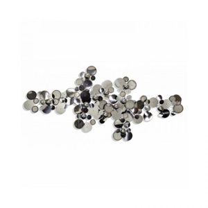 Raindrops Silver Wall Sculpture