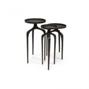 Sid Table Set of 3, Brown
