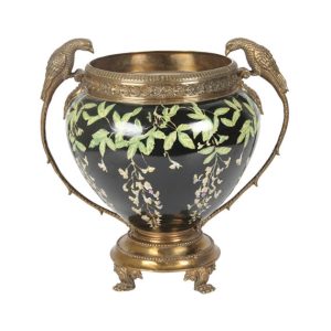 Wisteria Bowl with Birds